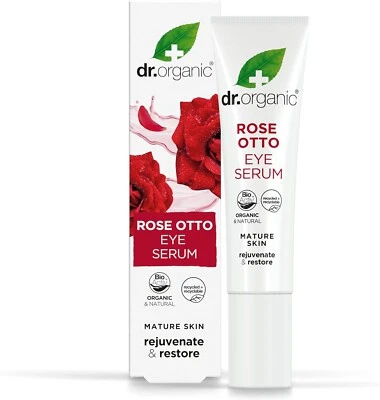 Dr.Organische Rose Otto Augen Serum 15ml Reife Haut Verjüngung & Pflege - Bild 1 von 4