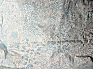 Vintage Kanone Blumen Array blau weiß komplett flaches Laken Kissenbezüge Landhaus Kern! - Bild 1 von 6