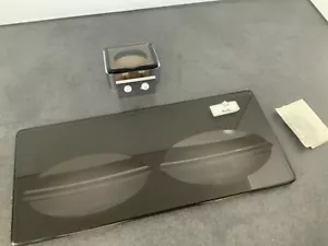 Grohe Saphir Doppelseifenschale /Glas in Bronze 70er Jahre - Bild 1 von 5