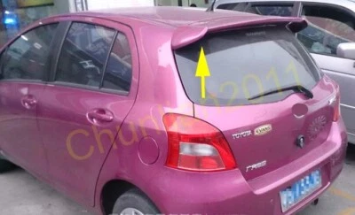 Alerón labial del maletero trasero para Toyota Yaris Hatchback 2006-2011 5 puertas Sport Foto 1 de 4