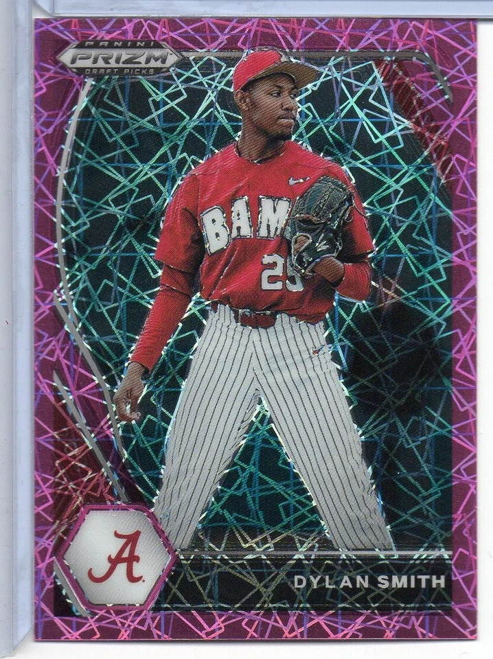 Dylan Smith 2021 Panini Prizm Draft Picks "Pink Cracked Ice" #PDP74 - Image 1 of 2
