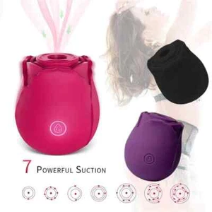 10 velocidades Rosa Mujer Aniversario Mujer Cumpleaños Regalo Masaje Lamer Lengua - Imagen 1 de 17