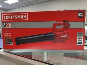 Craftsman Cmcbl700D1 20V Max Lithium Cordless Axial Leaf Blower Kit -W/ 2Ah Bat