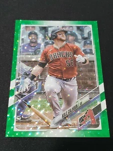 2021 Topps Series 2 KOLE CALHOUN GREEN SP#/499 - ARIZONA DIAMONDBACKS - #512 - Bild 1 von 2
