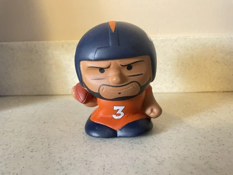 NFL Team Series 2 Jumbo (Russell Wilson) 3.75" Tall Squeezy Squishy Football Cover