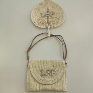 Ventaglio a forma di cuore Lsf e borsa con tracolla - Foto 1 di 13
