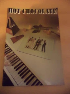 OLD VINTAGE 1970S HOT CHOCOLATE concert TOUR PROGRAMME POP MUSIC 1979 - Picture 1 of 2