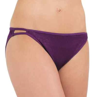 Vanity Fair тела блеск подсветки Sangria струнных инструментов бикини размер 8/XL - Изображение 1 из 4