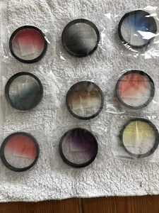 Opteka 52mm 9-Piece HD Multicoated Graduated Color Special Effect Filter Kit Set - Picture 1 of 1
