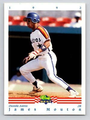 1992 Classic Best Minor League - James Mouton #207 (RC) - Image 1 of 2