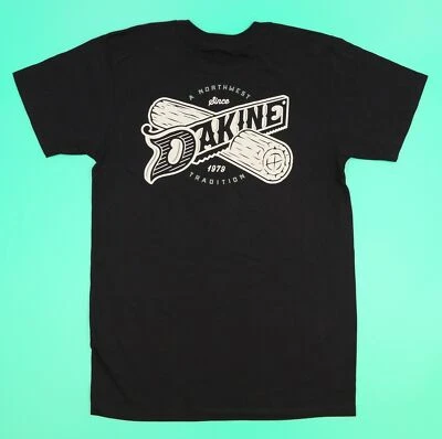 Camiseta para hombre Dakine de ajuste estándar con gráficos en la parte delantera y trasera talla: S Foto 1 de 4