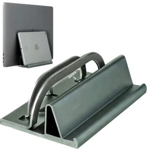 KSHINE Laptop Stand, Double Desktop Stand Holder with Adjustable Dock ( - Picture 1 of 10