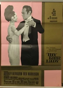 MY FAIR LADY | DIN A1 | Original Filmplakat 1965 | B-Motiv | Audrey Hepburn - Afbeelding 1 van 1