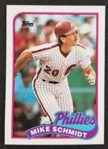 Tarjeta de béisbol Mike Schmidt 1989 Topps #100 (nm) - Imagen 1 de 2