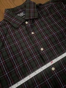 Polo Ralph Lauren nuova con etichette | Camicia uomo Classic Fit Gingham abbottonata 16 grande - Foto 1 di 7