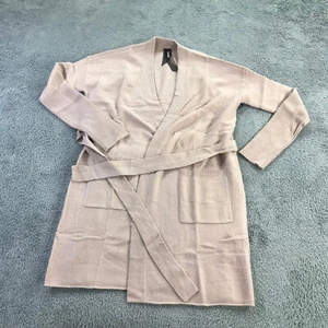 Naadam Sweater Womens Extra Small Highland Oversized Cardigan Duster Belted XS - Picture 1 of 11