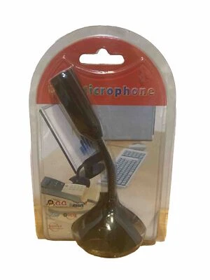 New! USB Desktop Microphone for Windows PC/Mac OS - Noise Cancelling/Flex Neck - Image 1 of 4