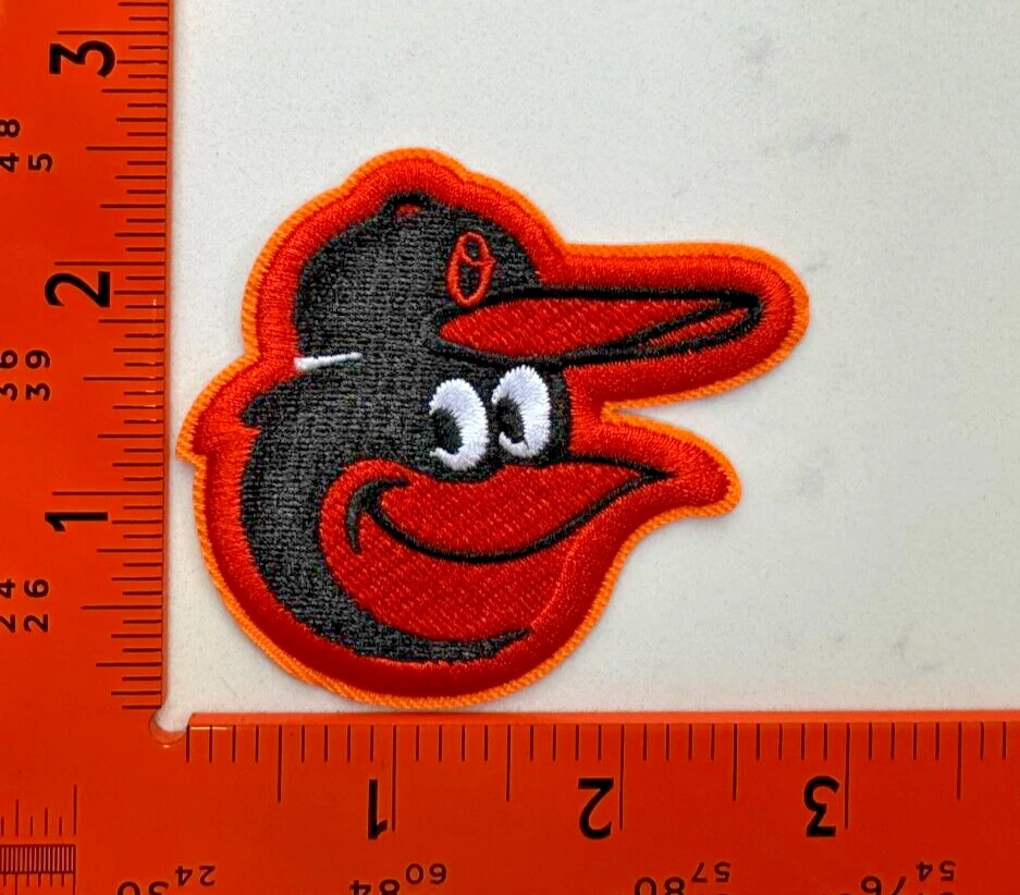 Baltimore Orioles Embroidered Patch Iron-On  Logo Badge - Free Shipping - Image 1 of 1