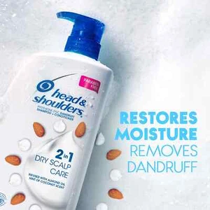 (ONE) HEAD & SHOULDERS 2 IN 1 DANDRUFF SHAMPOO CONDITIONER DRY SCALP 38.8 OUNCES - Picture 1 of 8