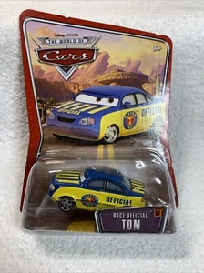 Disney Pixar The World Of Cars Race Official Tom 1:55 Diecast Neu 2007 Mattel - Bild 1 von 24