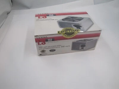 Ultra LS350 350W ATX Power Supply – NEW SEALED – Lifetime Series – 24-Pin, PCIe - Image 1 of 4