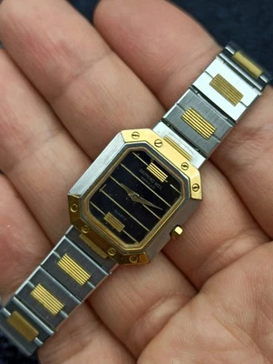 ICONIC RAYMOND WEIL SLIM WATCH TWO TONE SWISSMADE 1990s QAUARTZ - Image 1 of 4