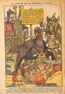 FRANC-MAÇONNERIE ( FREEMASONRY ) POLITIQUE / LA FUTURE COUVÉE / DESSIN 1924 - Imagen 1 de 1