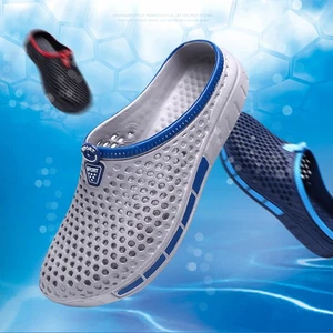 Sandalias de verano para hombre Toboganes Moda Playa Chanclas Exterior Zapatillas Cómodas - Imagen 1 de 24