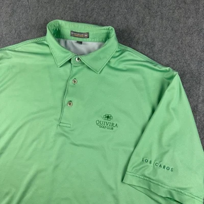 Camisa Polo Peter Millar Summer Comfort Quivira Golf Club Los Cabos Para Hombre Grande Foto 1 de 4