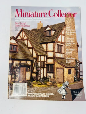 Miniature Collector Dollhouse Magazine Nov/Dec 1995 Chair Series - Image 1 of 3