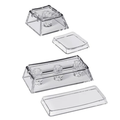 Translucently Keycaps Original Height Design Seamlessly Fit Mechanical Keyboards - Image 1 of 4