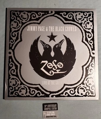 JIMMY PAGE & THE BLACK CROWES - LIVE AT THE GREEK - 3 LP -  SEALED - Image 1 of 4