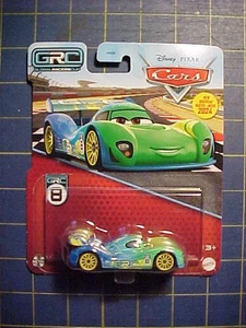 DISNEY PIXAR CARS CARLA VELOSO! GRC GLOBAL RACERS CUP 8!  NIP - Picture 1 of 3