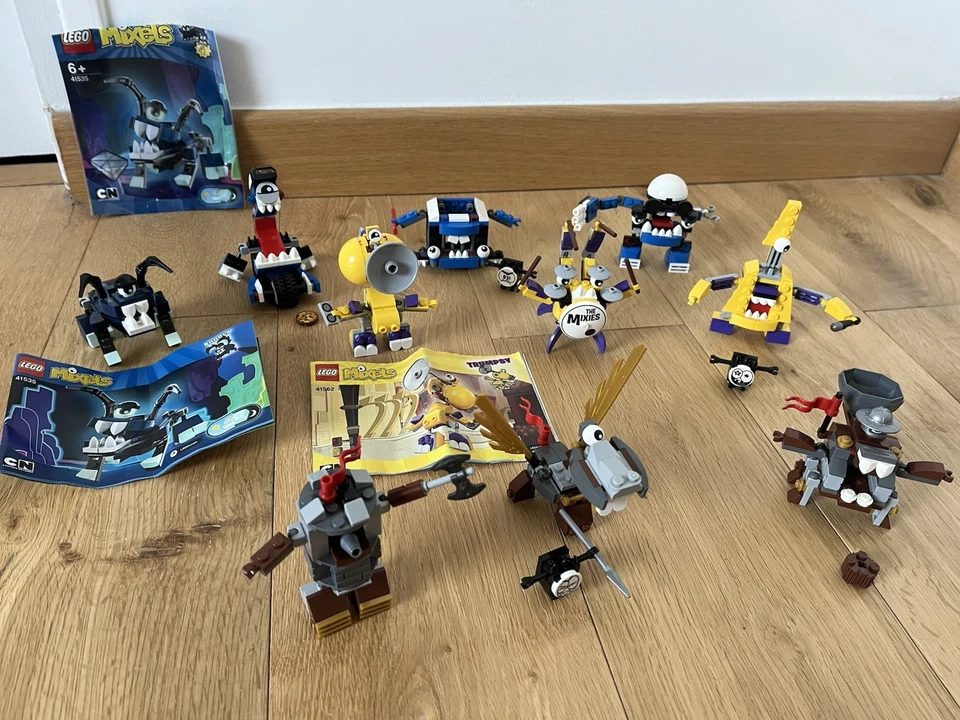 GROS LOT LEGO MIXELS - 10 SETS - COMPLETS - SERIE 7 + SERIE 4 - Photo 1/4