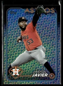 2024 Topps #269 Cristian Javier Holiday - Picture 1 of 2