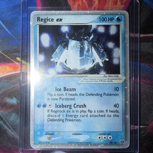 2005 Pokemon Ex Emerald Régimen Ex Holo English - Picture 1 of 14