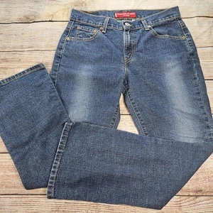 Levis 515 Low Rise Boot Cut Jeans Womens Size 8 Medium Wash Jeans - Picture 1 of 6