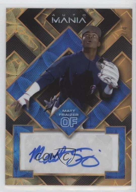 2023 Wild Card Mania Square Gold Kaleidoscope /4 Matt Fraizer #AM-SQ51 Auto - Image 1 of 2