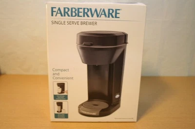 Farberware Single Serve Brewer NEW One Touch Brewing & Power - Image 1 of 4