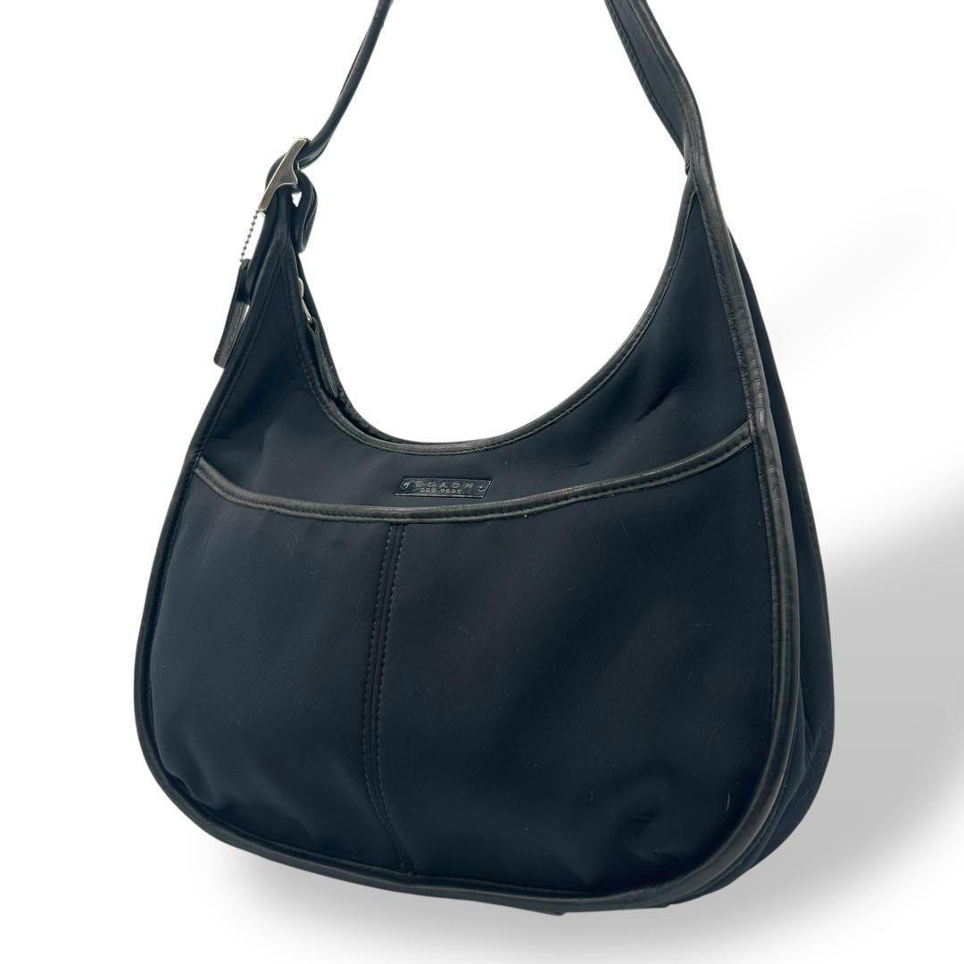 美品 COACH Handbag 2WAY Black Hobo Should＠ Coach Hobo Bags Black Bags & Handbags for Women for sale | eBay