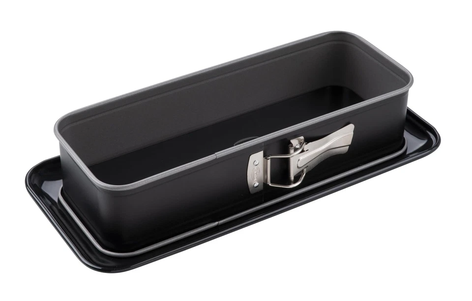 Rechteckige Springform mit Emaille-Servierboden 30 cm Back-Idee – Antihaft-Be... - Bild 1 von 4