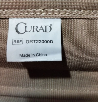 CURAD UNIVERSAL BACK SUPPORT We Help Heal Lower Back Pain, Sprains Strains - Image 1 of 4
