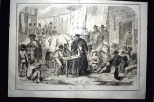Moda e costume a Roma nel 1867 - Lo scrivano pubblico - Imagen 1 de 1
