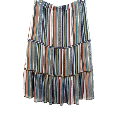 Christopher and Banks Tiered Maxi Skirt Women's Size XL Boho Hioppy Festival - Image 1 of 4