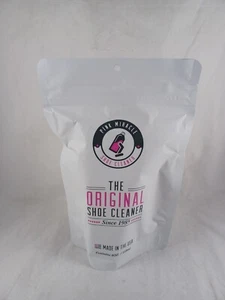 Pink Miracle Shoe Cleaner Kit w/ Brush 4 oz. Sneaker Leather Sole Cleaning - Picture 1 of 11