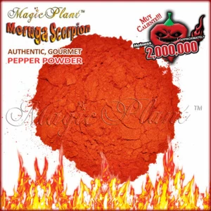Trinidad Moruga Scorpion Peperoncino in polvere 1 libbra - World Hottest 2012!!! - Foto 1 di 3