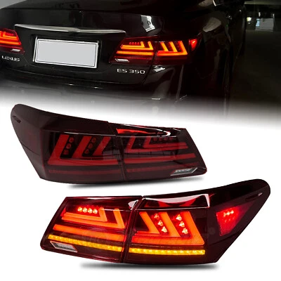 Luces traseras LED para Lexus ES350 ES 350 2007-2012 rojas animación trasera secuencial Foto 1 de 4