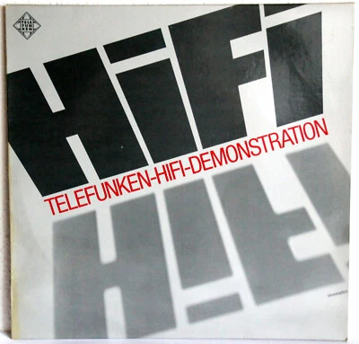 12" Vinyl - TELEFUNKEN-HIFI-DEMONSTRATION - Promo - Bild 1 von 4