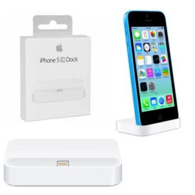 ORIGINAL  APPLE IPHONE 5C DOCK / CHARGER  see description for full compatibility - Image 1 of 4