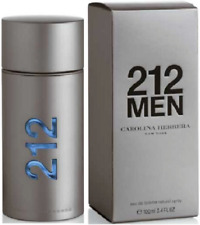 212 MEN NYC by Carolina Herrera 3.4oz 100ml Eau De Toilette New Sealed in Box